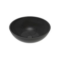 Waskom BWS Veroni Per Solid Surface 42x42x14 cm Zwart