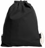 Halfar HF3057 Drawstring Bag Earth - Black - 38 x 45 cm