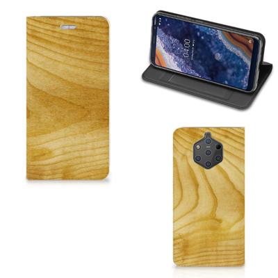 Nokia 9 PureView Book | Wallet Case | Licht Hout