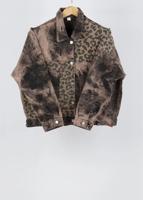 No Brand Multicolor vintage denim jacket in size XL