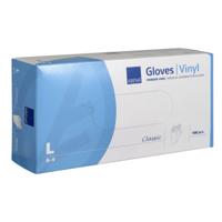 Abena poedervrije vinyl handschoenen maat large 100 stuks