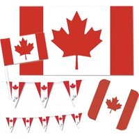Canadese decoraties versiering pakket   -