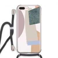 Lindo: iPhone 8 Plus Transparant Hoesje met koord