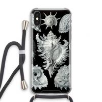 Haeckel Prosobranchia: iPhone X Transparant Hoesje met koord