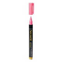 Roze krijtstift ronde punt 1-2 mm   -