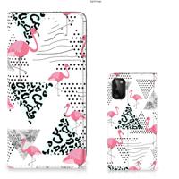 Samsung Galaxy A41 | Hoesje maken | Flamingo Triangle