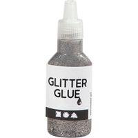 Creativ Company Glitterlijm Zilver, 25ml - thumbnail