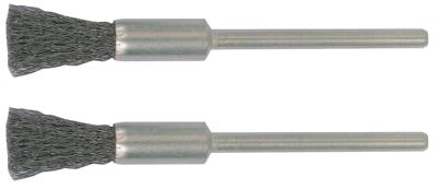 PROXXON Brushes shaft 2.35 d=8mm steel 2pcs.