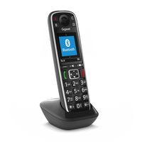 Gigaset E720HX (Uitbreiding) Huistelefoon Zwart Gigaset E720HX (Uitbreiding) Huistelefoon Zwart