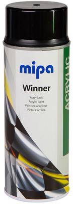 Mipa autolak "winner" acrylic lacquer black glo 400 ml