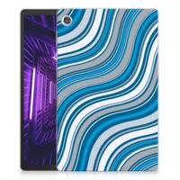 Lenovo Tab M10 Plus Hippe Hoes Waves Blue
