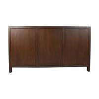 HSM - HSM Collection-Dressoir 3 Deur-150x42x85-Bruin-Teak Fineer