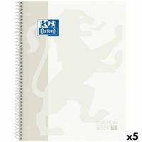 Schrift Oxford CLASSIC EUROPEANBOOK Wit A4 80 Lakens (5 Stuks)