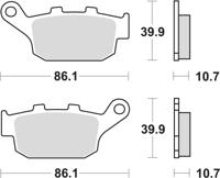 TRW Brake pad mcb 585 srm sintered metal
