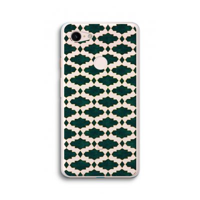 Moroccan tiles: Google Pixel 3 XL Transparant Hoesje