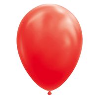 Globos Ballonnen Rood 30cm, 10st. - thumbnail