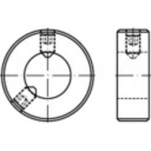 TOOLCRAFT TO-9978354 Stelringen Buitendiameter: 80 mm M12 DIN 703 Staal 5 stuk(s)