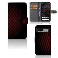 Google Pixel 7A | Telefoon Hoesje | Geruit Rood