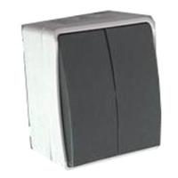 Vtac Serie SchakelaarDouble switch voor buiten - 4657820