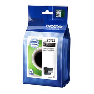 Brother LC-3233BK inktcartridge 1 stuk(s) Origineel Normaal rendement Zwart