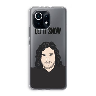 Let It Snow: Xiaomi Mi 11 Transparant Hoesje