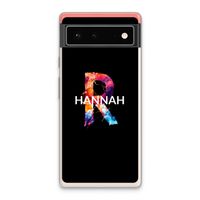 Abstract Spectrum: Google Pixel 6 Transparant Hoesje