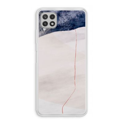 Stone White: Samsung Galaxy A22 4G Transparant Hoesje