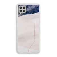 Stone White: Samsung Galaxy A22 4G Transparant Hoesje