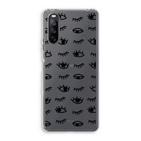 Eye pattern #2: Sony Xperia 10 III Transparant Hoesje