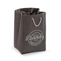 Wasmand Versa Grijs Polyester PVC Metaal EVA 30 x 55 x 36 cm