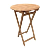 Florence Inklapbare Bartafel Teak dia. 70x105 cm - Buitengewoon de boet Florence Inklapbare Bartafel Teak dia. 70x105 cm - Buitengewoon de boet