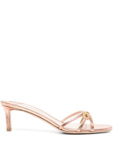 TOM FORD mocassins en cuir à plaque logo 60 mm - Tons neutres