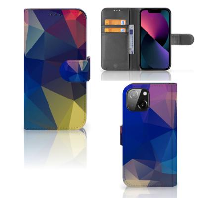 iPhone 13 Mini | Book Case | Polygon Dark