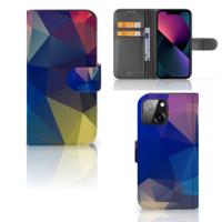 iPhone 13 Mini | Book Case | Polygon Dark