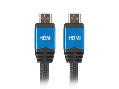 Lanberg CA-HDMI-20CU-0018-BL HDMI kabel 1,8 m HDMI Type A (Standaard) Zwart