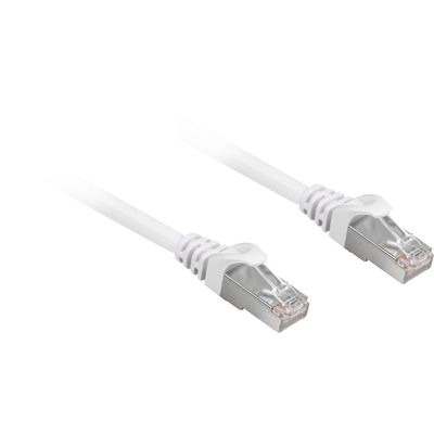 Sharkoon Cat.6a SFTP netwerkkabel Wit 0,25 m Cat6a S/FTP (S-STP)
