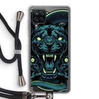 Cougar and Vipers: Samsung Galaxy A12 Transparant Hoesje met koord