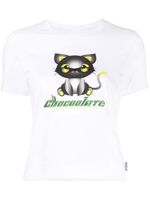 CHOCOOLATE t-shirt imprimé à logo - Blanc