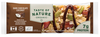 Taste Of Nature Dark Chocolate Coconut Reep