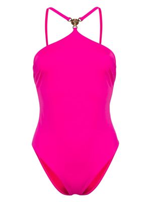 Versace maillot de bain à plaque Medusa - Rose