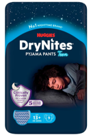 Huggies DryNites 13+ Pyjama Pants Teen Boy Huggies DryNites 13+ Pyjama Pants Teen Boy