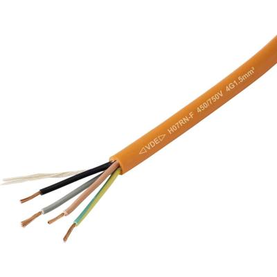 TRU COMPONENTS TC-13537012 Rubberkabel H07RN-F 4 G 1.5 mm² Oranje per meter