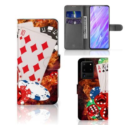 Samsung Galaxy S20 Ultra | Wallet Case | met Pasjes | Casino