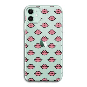 Lipjes: iPhone 11 Transparant Hoesje