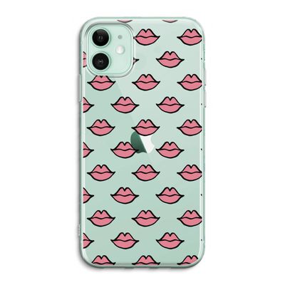 Lipjes: iPhone 11 Transparant Hoesje