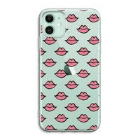 Lipjes: iPhone 11 Transparant Hoesje