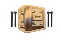 GPM - Axial SCX6 - Brass Front/Rear Gearbox Cover - 5pc set