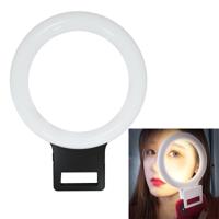 XJ18 LED Light Live zelfontspanner Flash vullen Light(Black)