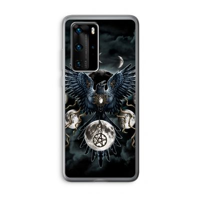 Sinister Wings: Huawei P40 Pro Transparant Hoesje