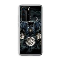 Sinister Wings: Huawei P40 Pro Transparant Hoesje